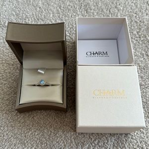 Chamilia Sterling Silver Soiree December Ring